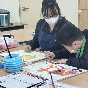 인천북부교육지원청, 자폐성장애 학생, 미술로 세상과 만나다