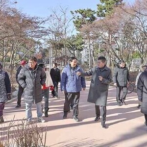 인천 중구, 공항신도시 경관녹지 산책로, 더 산뜻하고 안전하게 탈바꿈