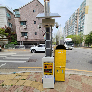서구, ‘쓰레기 무단투기 근절’ 태양광 이동형 CCTV 운영