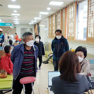 강화군, 60~74세 백신접종 예약 접수